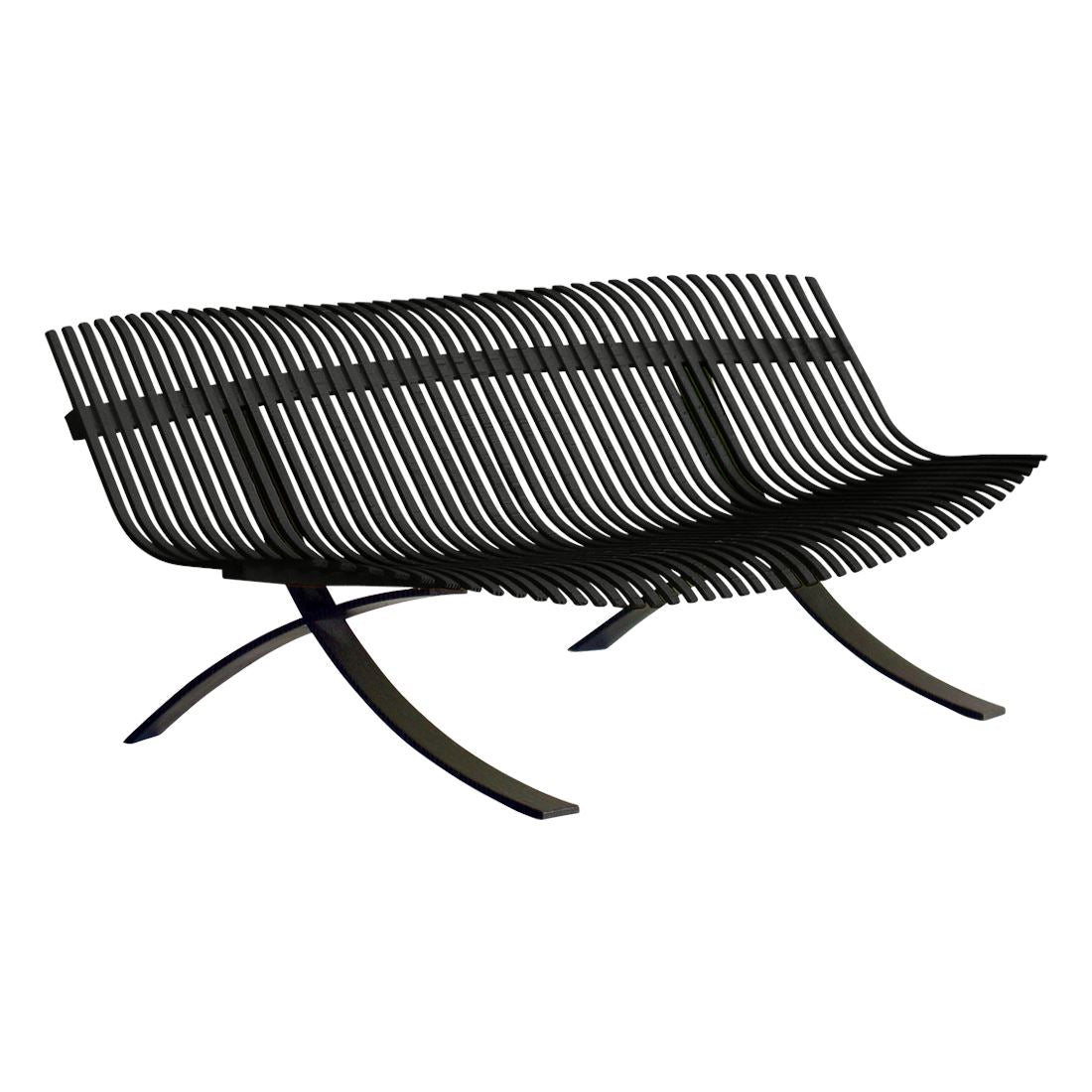 Fermob Charivari Banc Réglisse 42