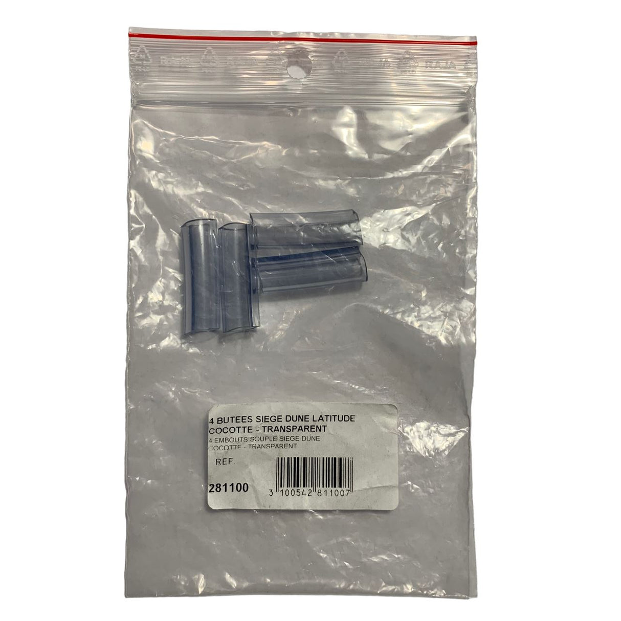 Fermob Cocotte lot 4 patins table basse Cocotte et Happy hours ou butées pour chaise Dune et Latitude