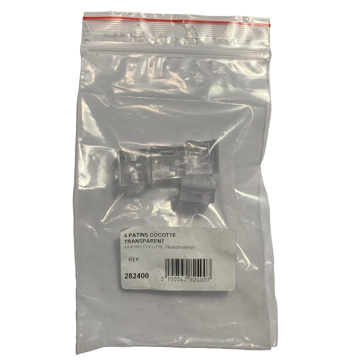 Fermob Cocotte lot de 4 patins pour tables basses Cocotte et Oulala