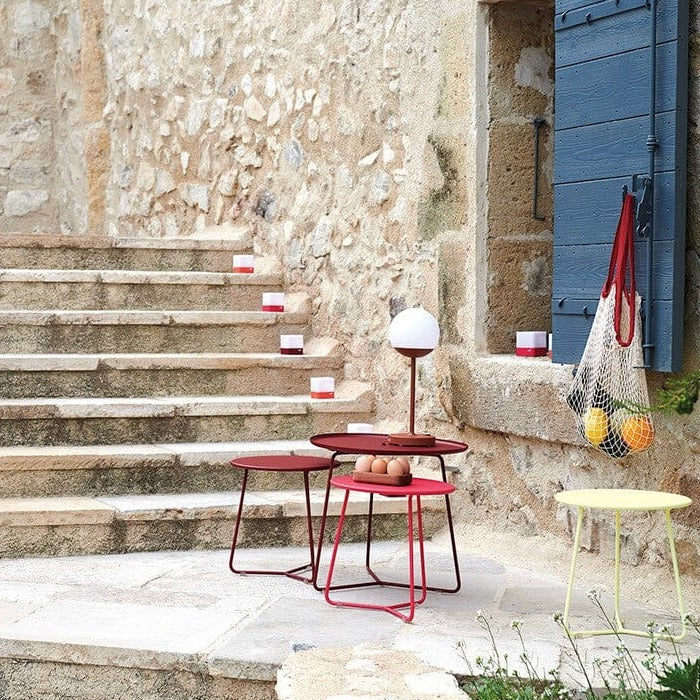 Fermob Cocotte Table basse, plateau amovible.