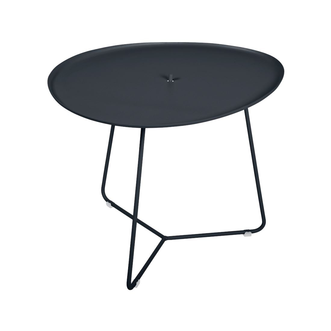 Fermob Cocotte Table basse, plateau amovible. Carbone 47