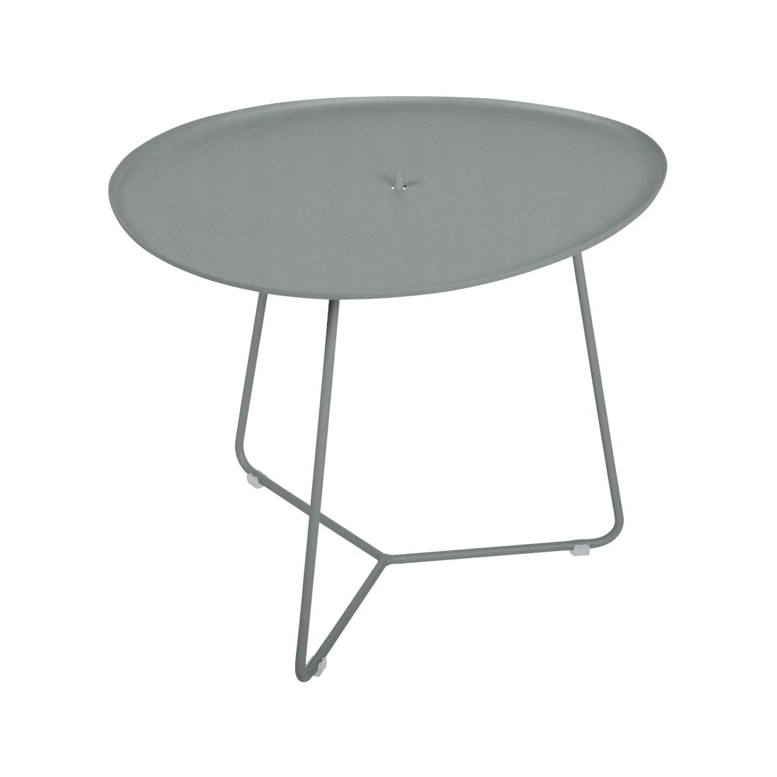 Fermob Cocotte Table basse, plateau amovible. Gris lapilli C7