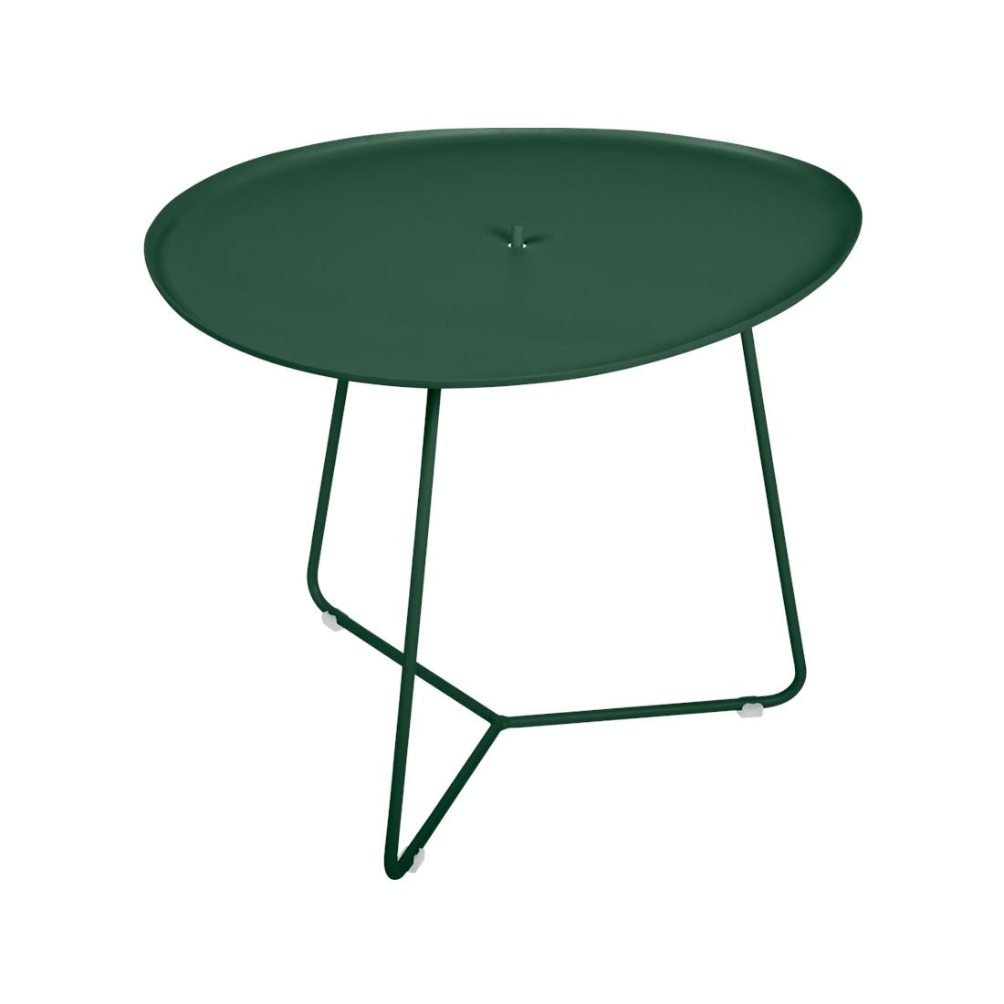 Fermob Cocotte Table basse, plateau amovible. Vert cèdre 02