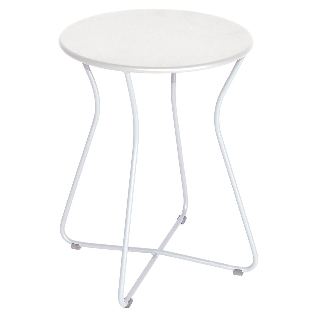 Fermob Cocotte Tabouret H.45cm Blanc coton 01