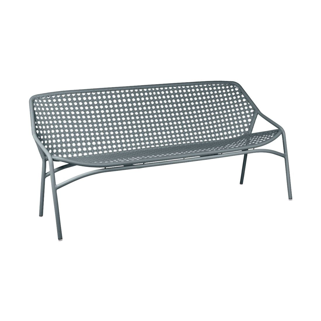 Fermob Croisette Banquette xl 3 places Gris orage 26