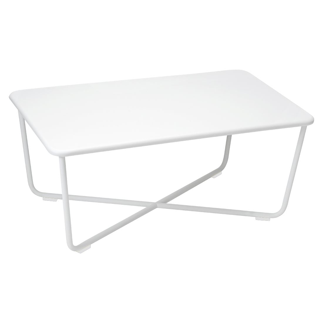 Fermob Croisette Table basse Blanc coton 01