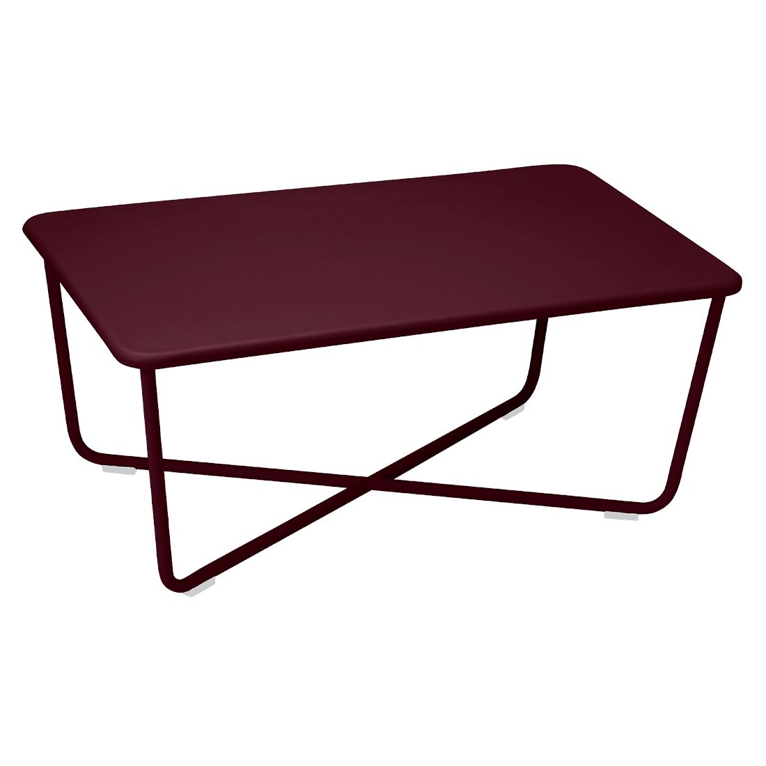 Fermob Croisette Table basse Cerise noire B9