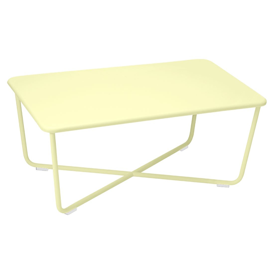 Fermob Croisette Table basse Citron givré A6