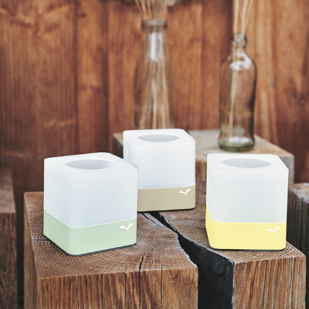 Fermob Cuub Lot de 3 photophores h.8cm