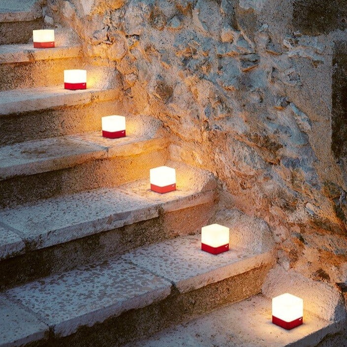 Fermob Cuub Lot de 3 photophores h.8cm