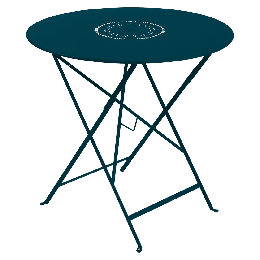 Fermob Floréal Table ø 77cm Bleu acapulco 21