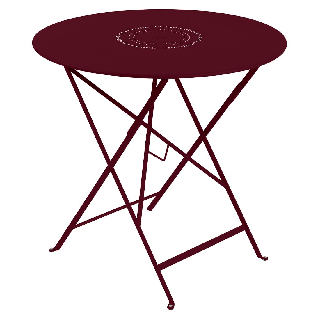 Fermob Floréal Table ø 77cm Cerise noire B9