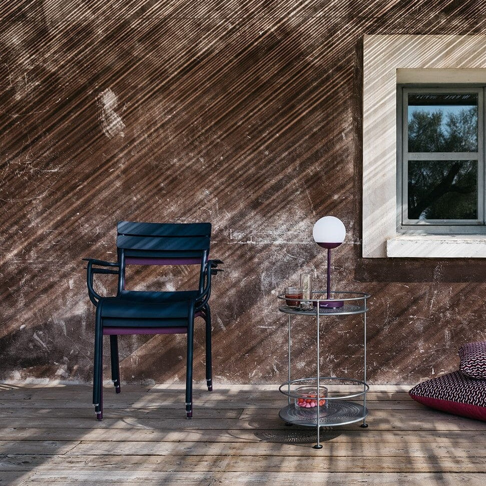 Fermob Guinguette Guéridon double plateau perforé