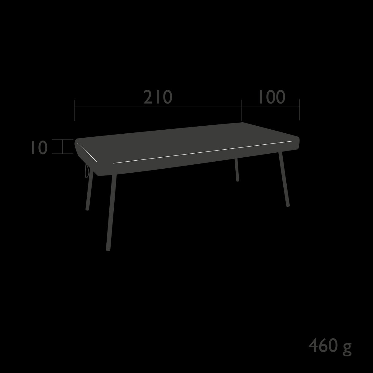 Fermob Housse de protection 210 x 100 pour table