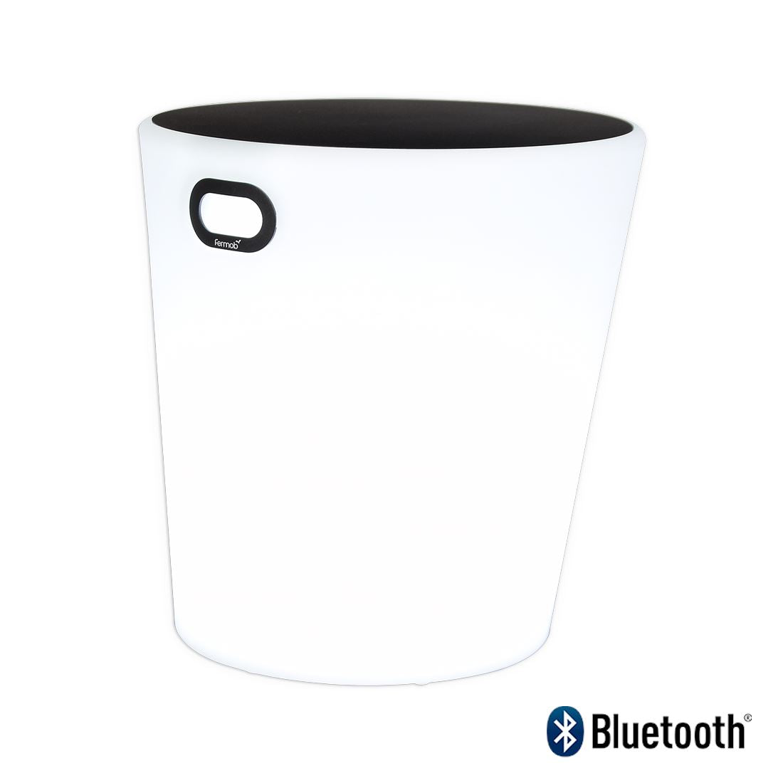 Fermob Inouï Tabouret lumineux h.44cm Carbone 47