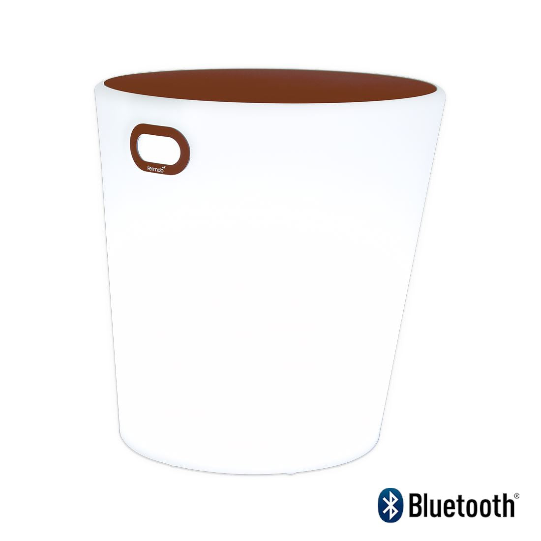 Fermob Inouï Tabouret lumineux h.44cm Ocre rouge 20