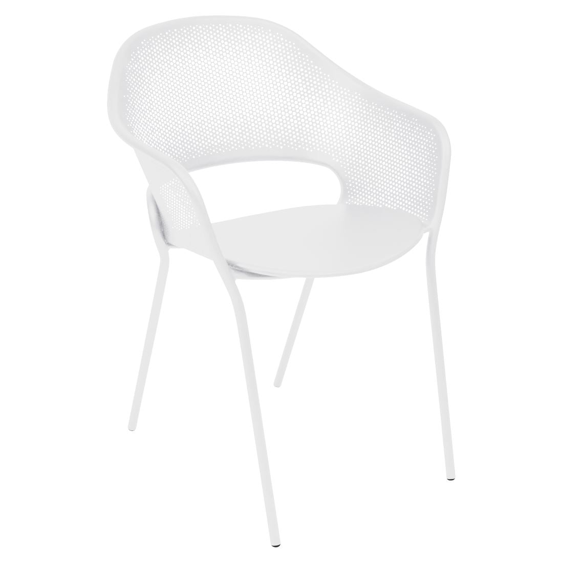 Fermob Kate Fauteuil Blanc coton 01