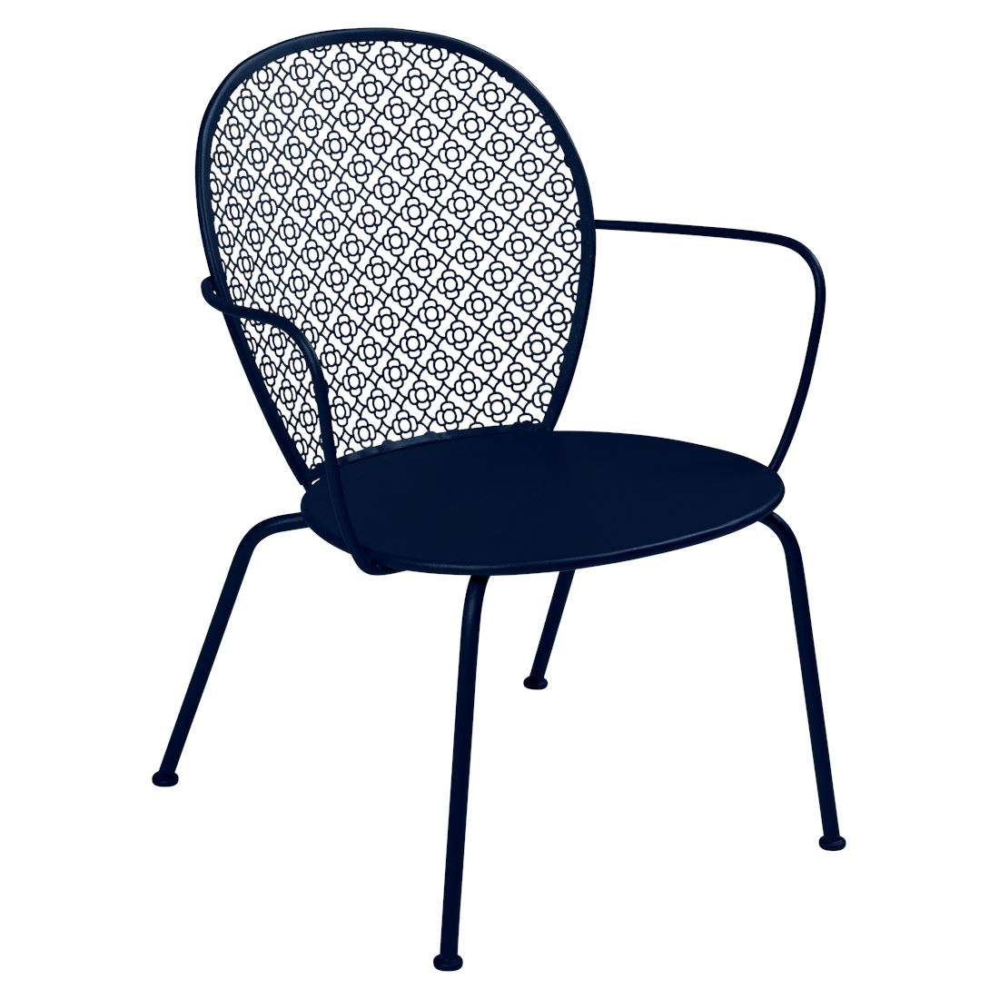 Fermob Lorette Fauteuil bas Bleu abysse 92