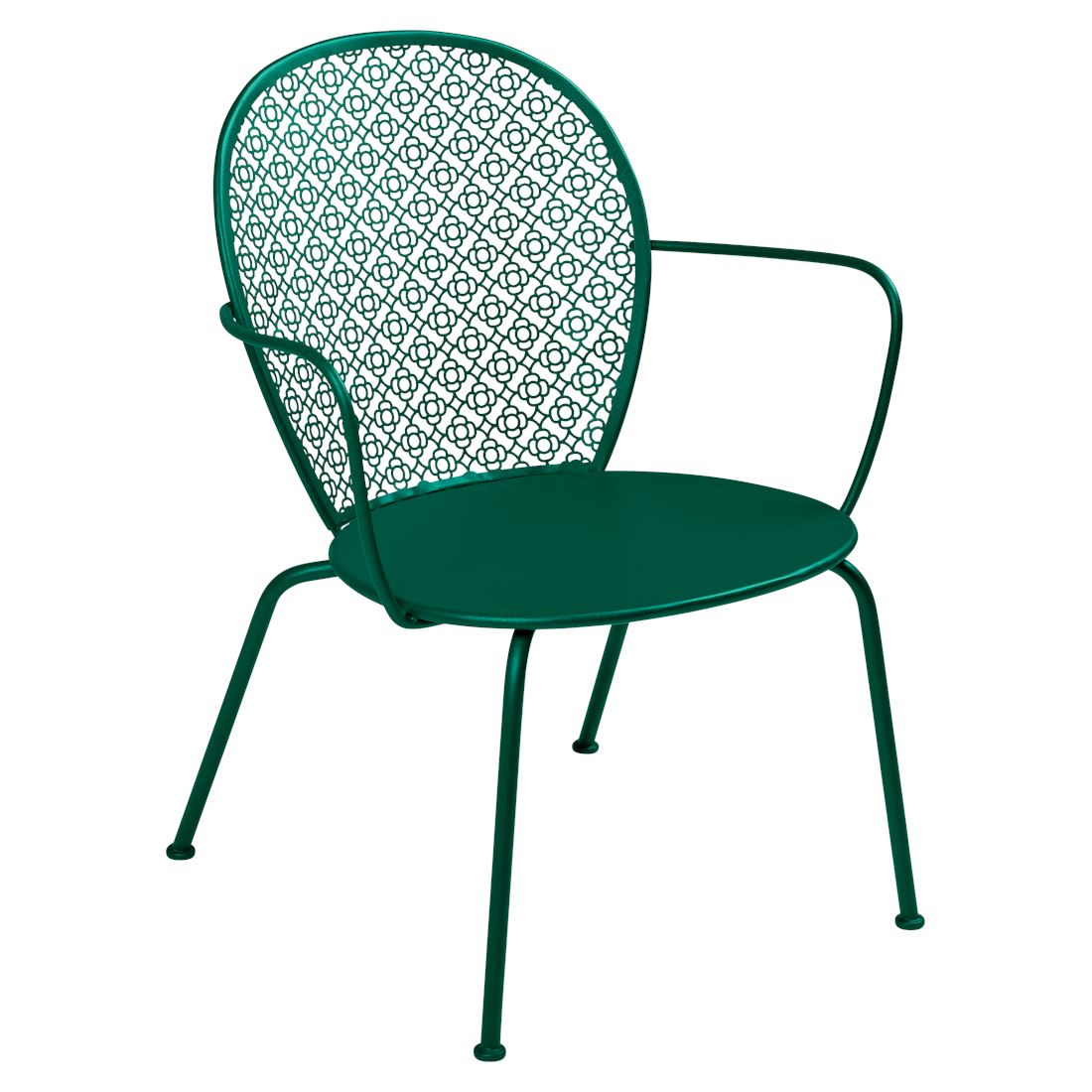 Fermob Lorette Fauteuil bas Vert cèdre 02