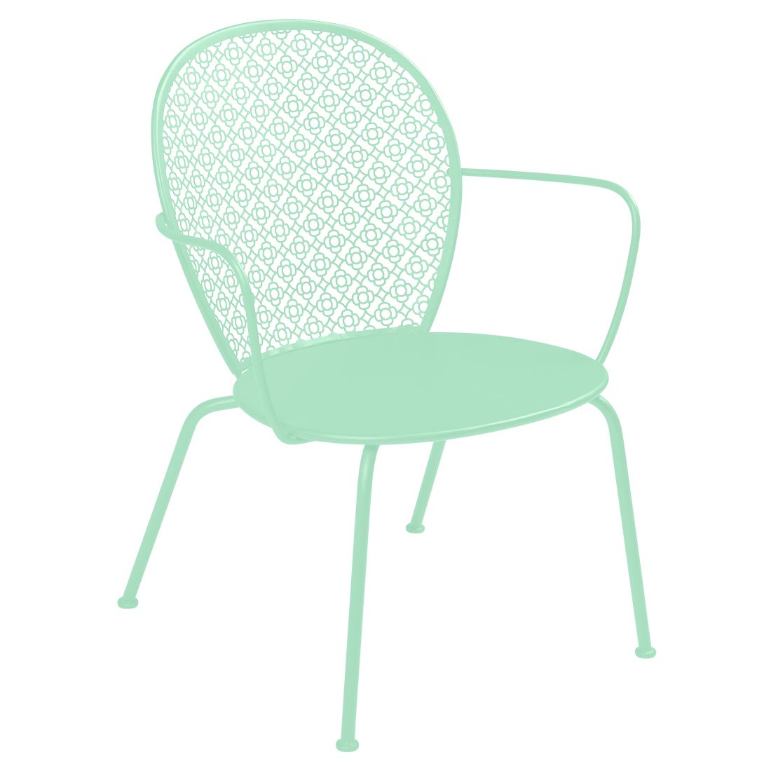 Fermob Lorette Fauteuil bas Vert opaline 83