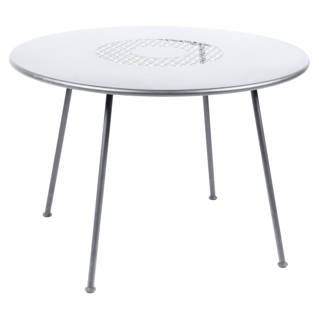 Fermob Lorette Table ø 110cm Blanc coton 01