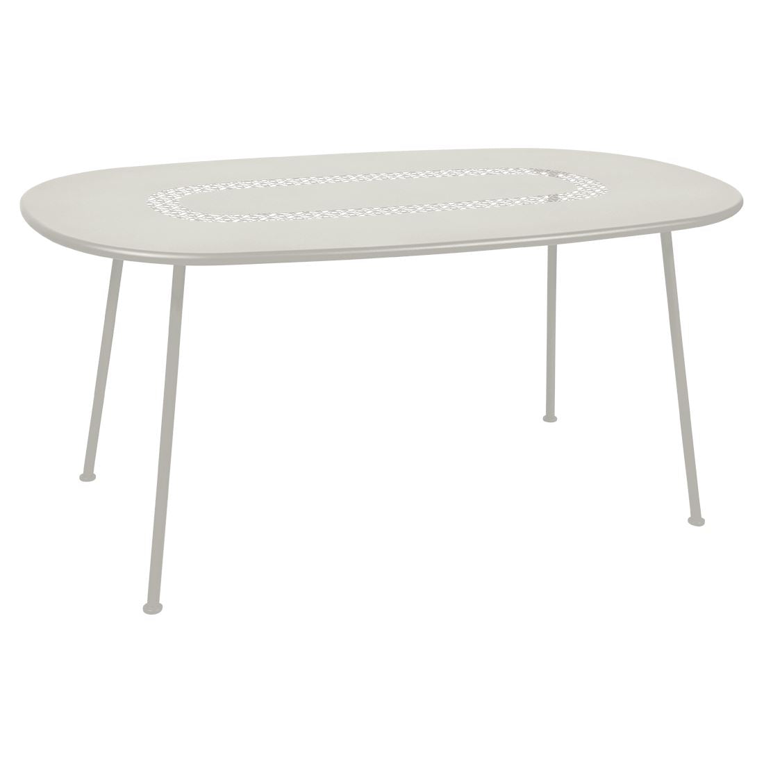 Fermob Lorette Table ovale 160 x 90cm Gris argile A5