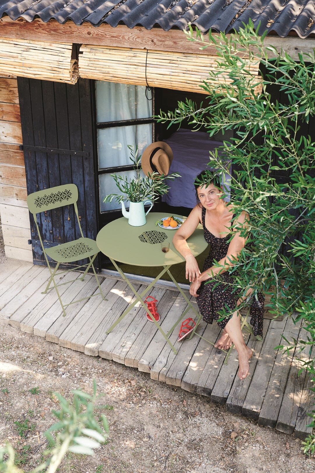 Fermob Lorette Table pliante ø 77cm