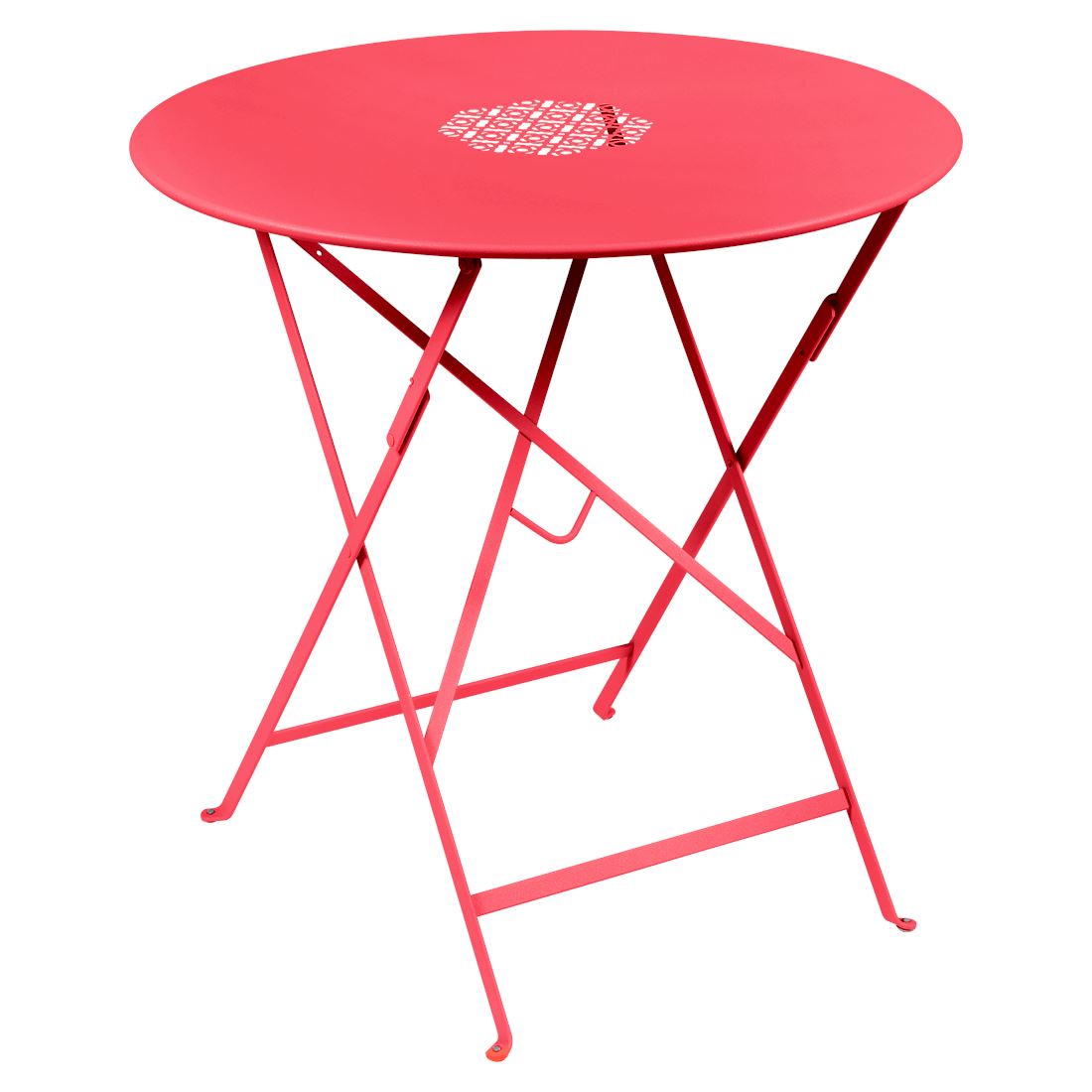 Fermob Lorette Table pliante ø 77cm Rose praline 93