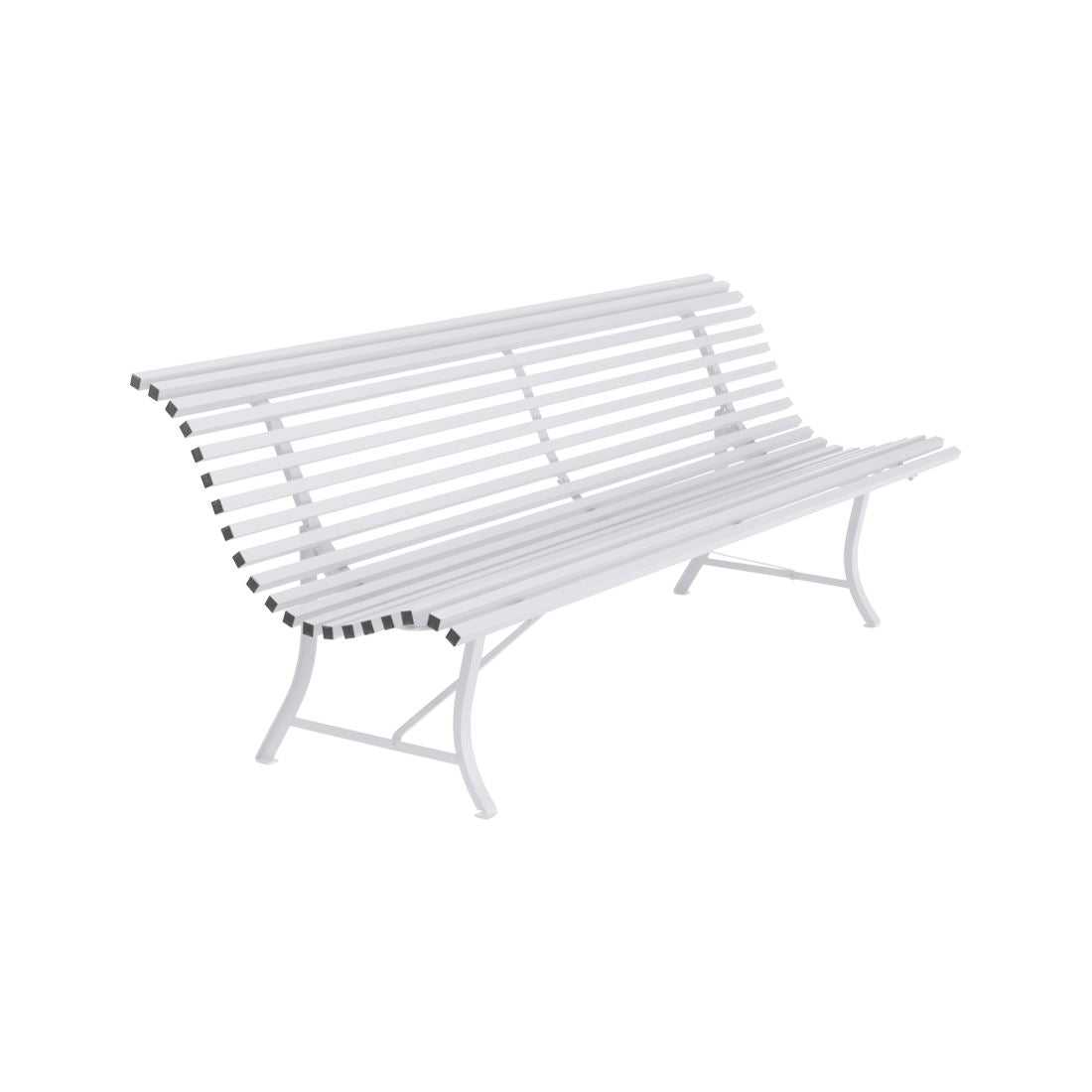 Fermob Louisiane Banc 200cm Blanc coton 01