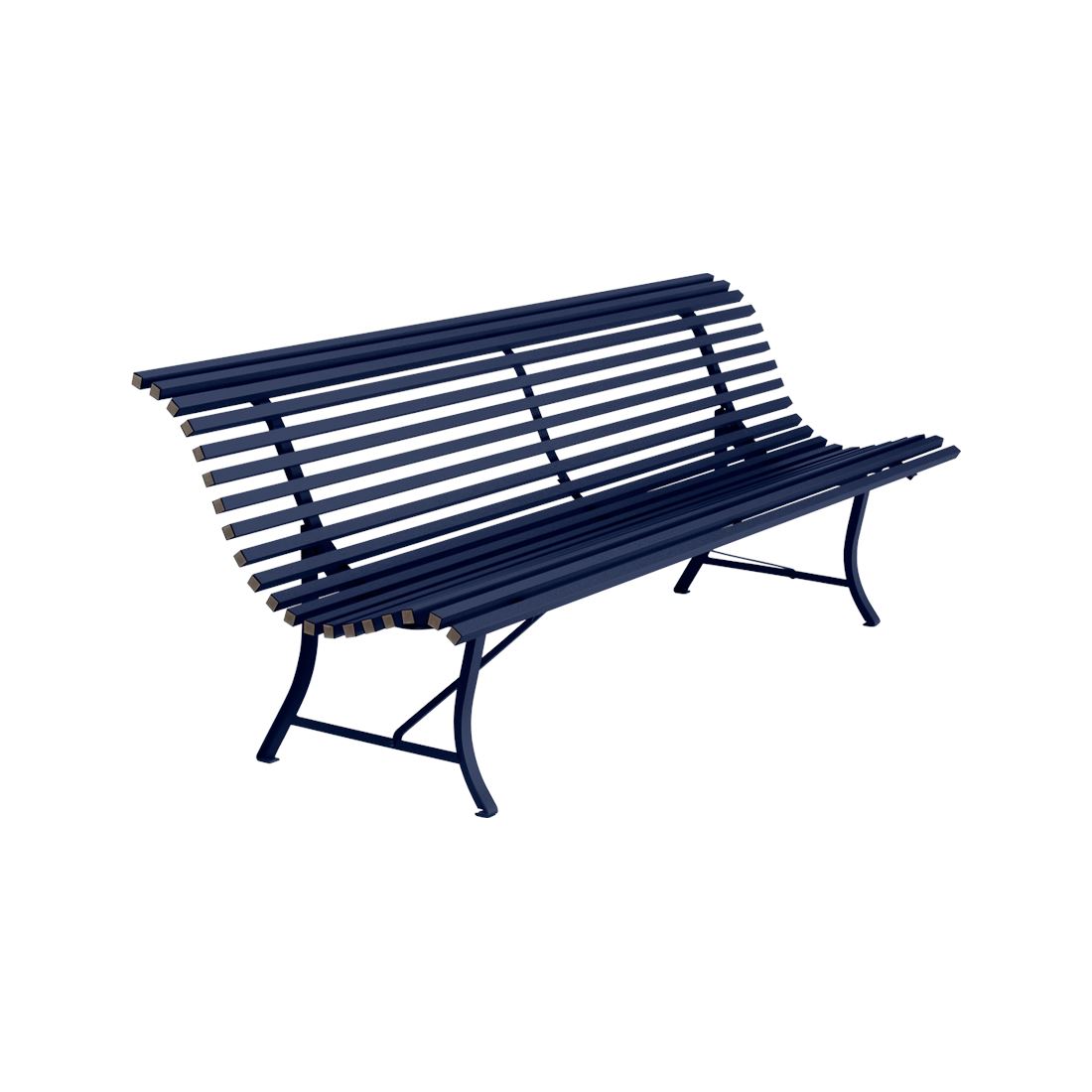 Fermob Louisiane Banc 200cm Bleu abysse 92