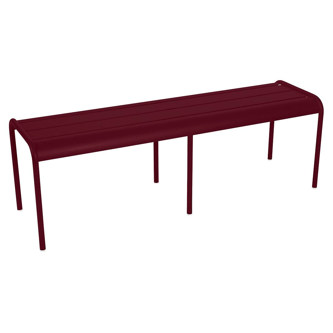 Fermob Luxembourg Banc 3/4 places Cerise noire B9