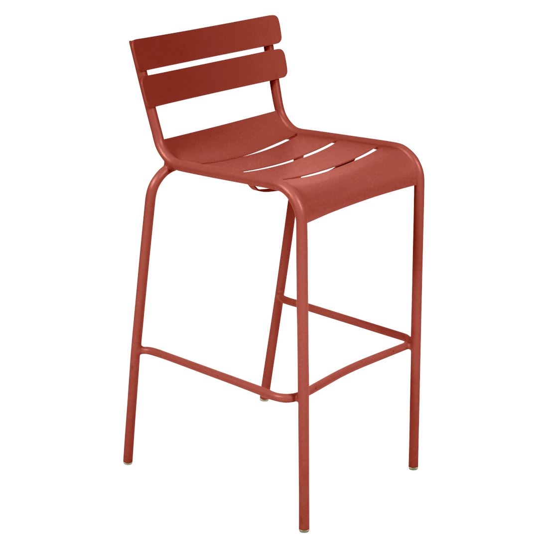 Fermob Luxembourg Chaise de bar Ocre rouge 20
