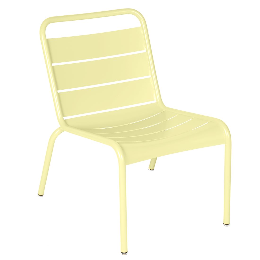 Fermob Luxembourg Chaise lounge Citron givré A6