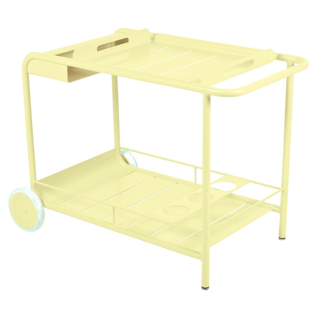 Fermob Luxembourg Desserte / bar roulant Citron givré A6