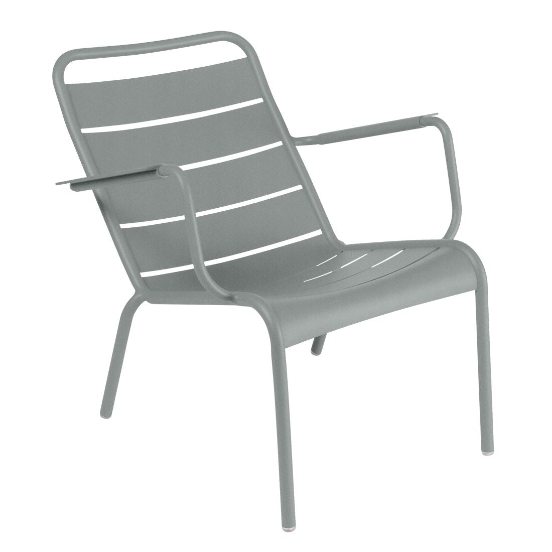 Fermob Luxembourg Fauteuil bas acier Gris lapilli C7