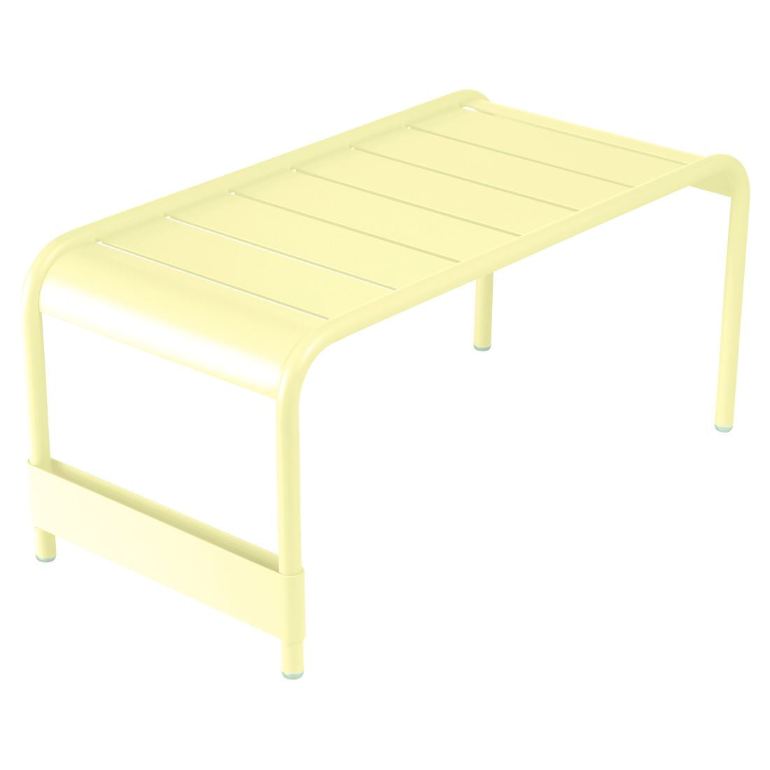 Fermob Luxembourg Grande table basse / banc Citron givré A6