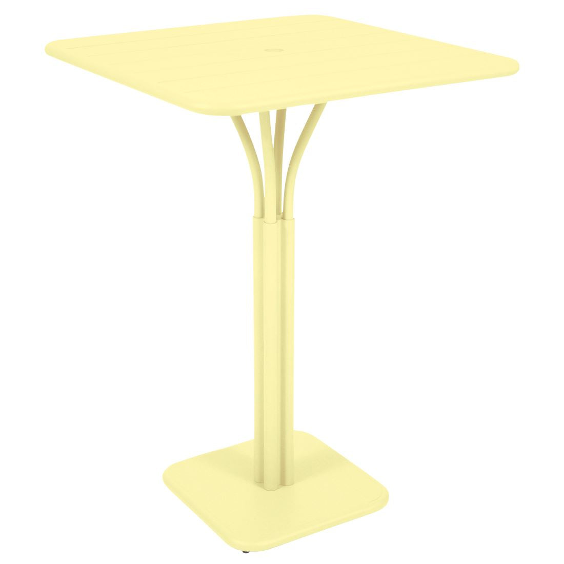 Fermob Luxembourg Guéridon haut 80 x 80cm Citron givré A6