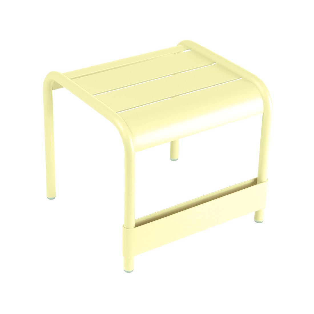 Fermob Luxembourg Petite table basse / repose-pieds Citron givré A6