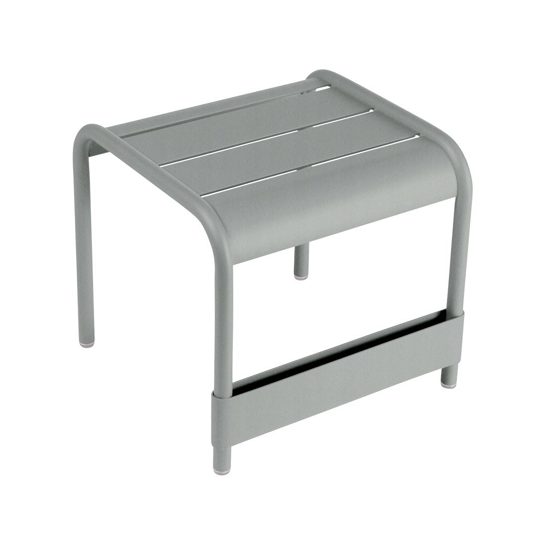 Fermob Luxembourg Petite table basse / repose-pieds Gris lapilli C7