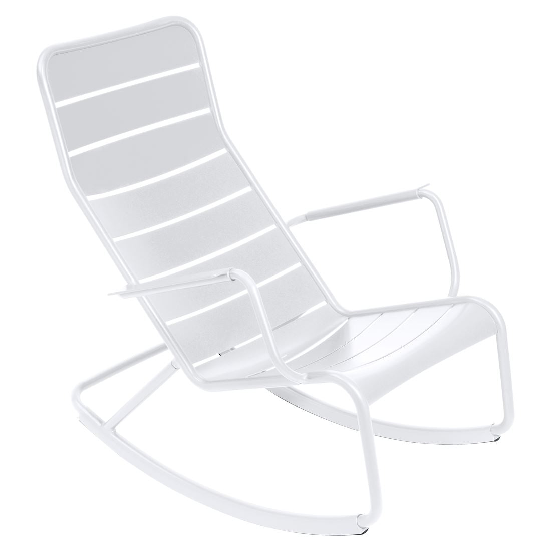 Fermob Luxembourg Rocking chair Blanc coton 01