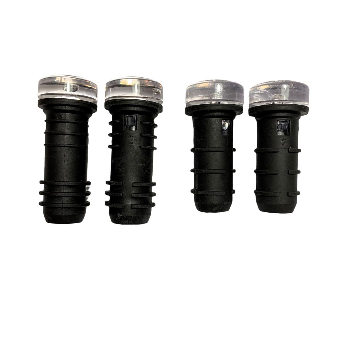 Fermob Luxembourg Set Patins silence ronds 25mm pour chaise, bridge, tabouret et chaise de bar - 2x avant et 2x arrière