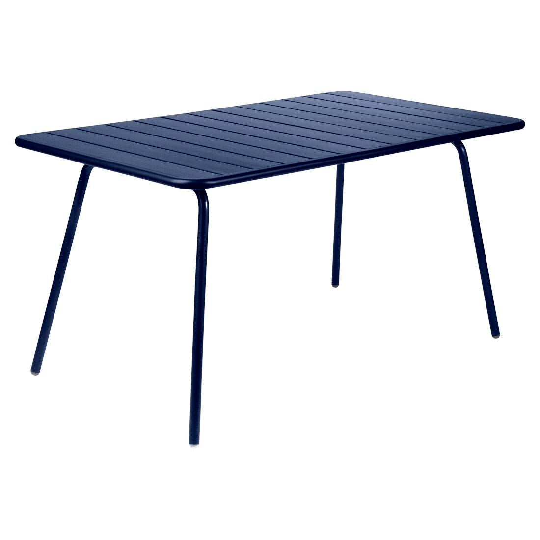 Fermob Luxembourg Table 143 x 80cm Bleu abysse 92