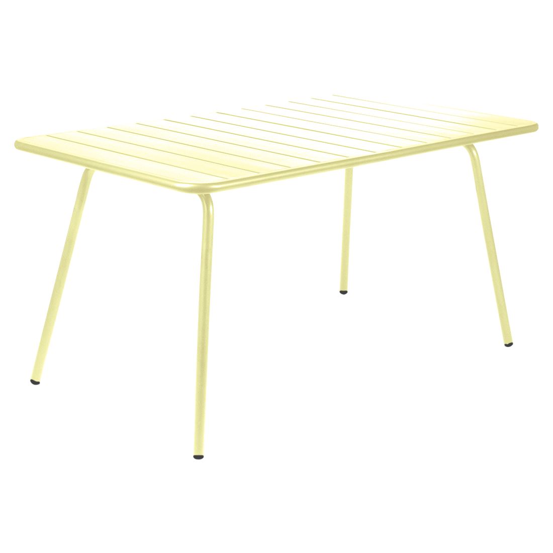 Fermob Luxembourg Table 143 x 80cm Citron givré A6