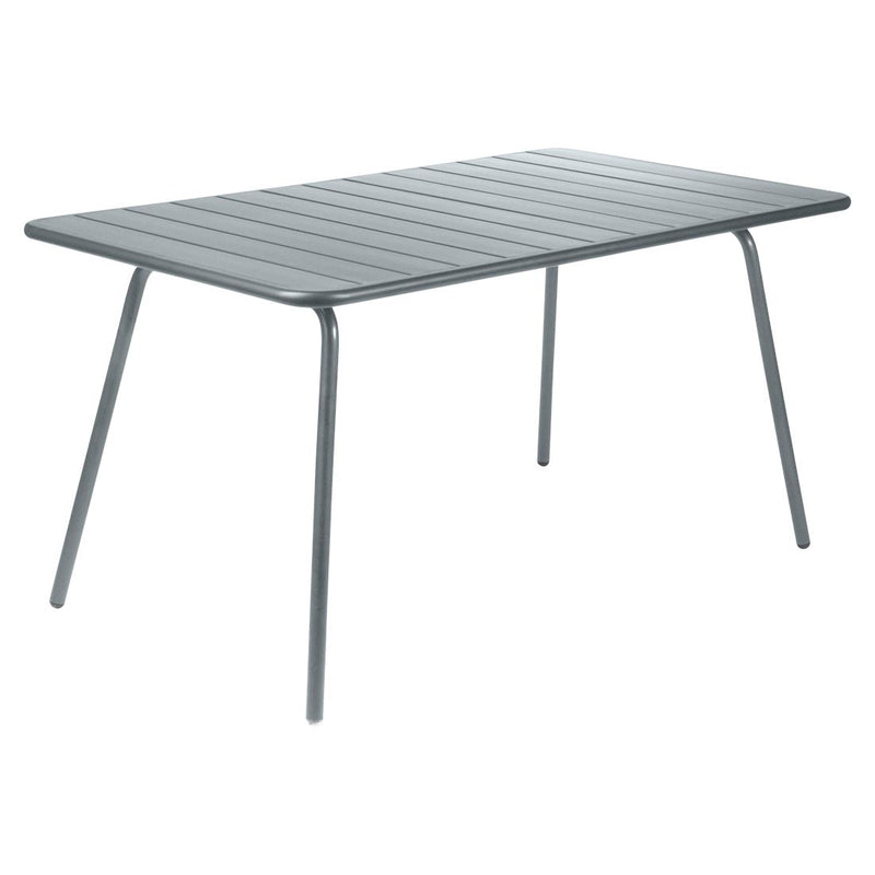 Fermob Luxembourg Table 143 x 80cm Gris orage 26 