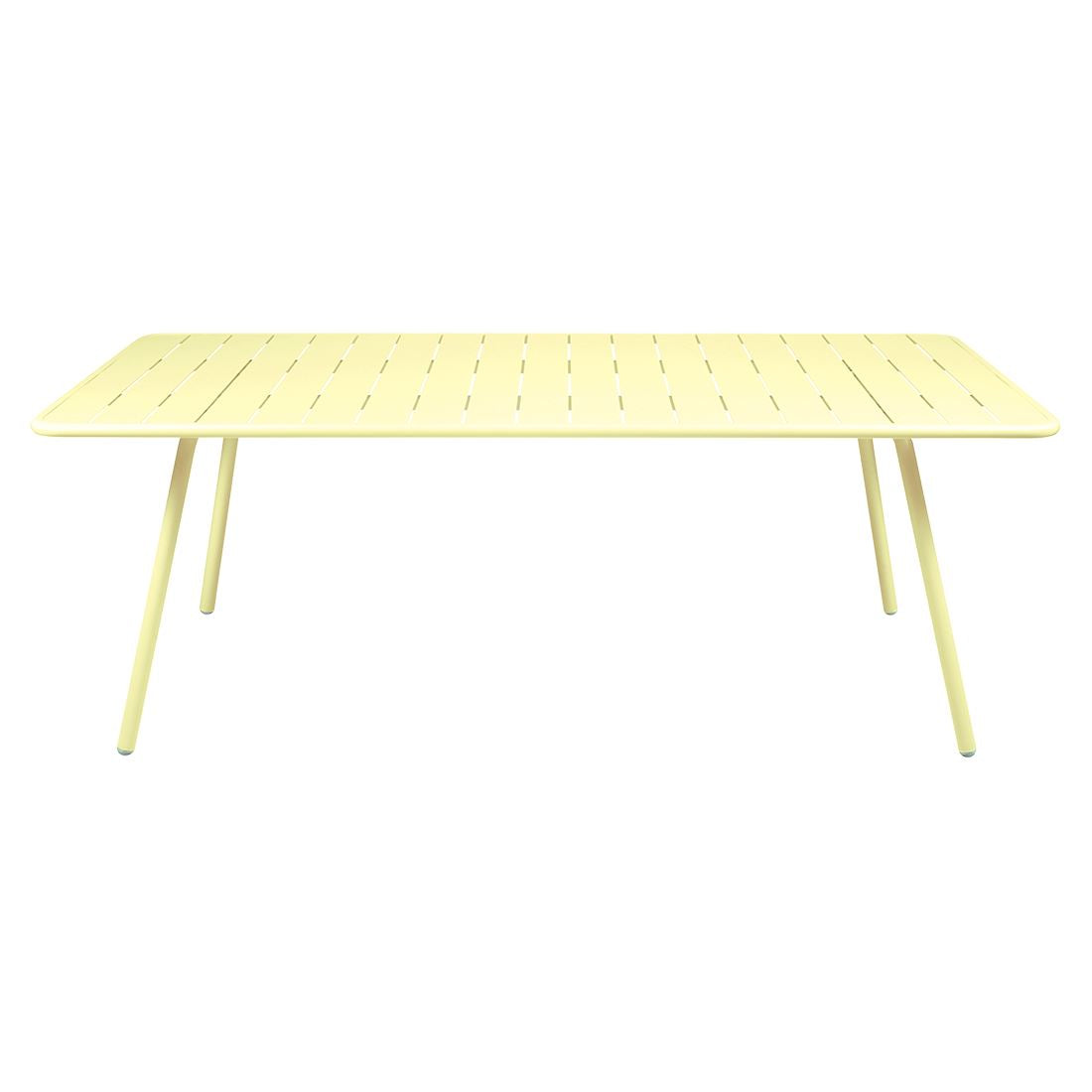 Fermob Luxembourg Table 207 x 100cm Citron givré A6
