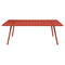 Fermob Luxembourg Table 207 x 100cm Ocre rouge 20 