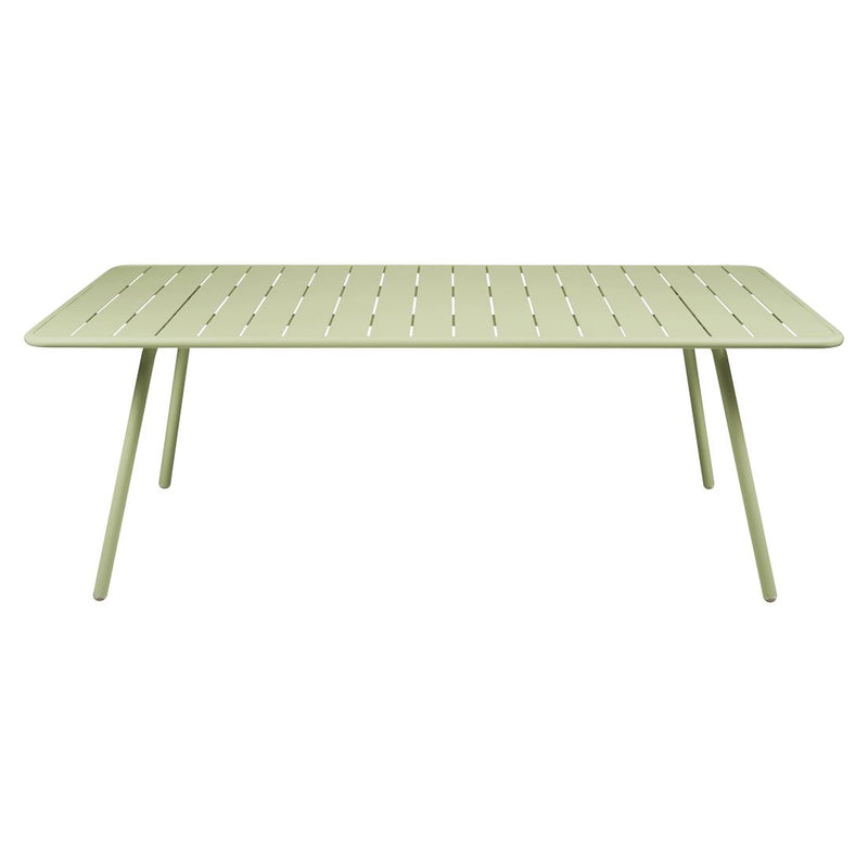 Fermob Luxembourg Table 207 x 100cm Vert tilleul 65 