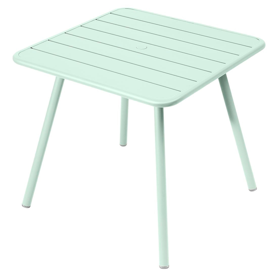 Fermob Luxembourg Table 4 Pieds 80 x 80cm Menthe glaciale A7