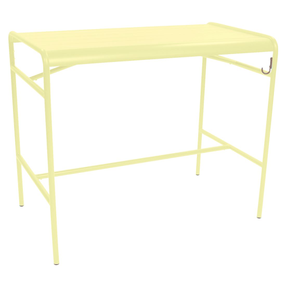 Fermob Luxembourg Table haute 126 x 73cm Citron givré A6