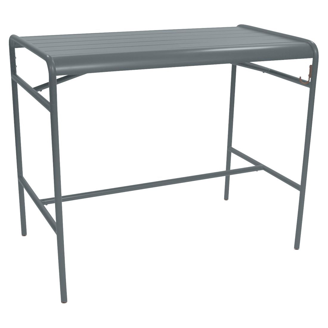Fermob Luxembourg Table haute 126 x 73cm Gris orage 26